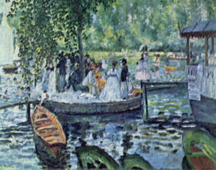 Pierre-Auguste Renoir La Grenouillere